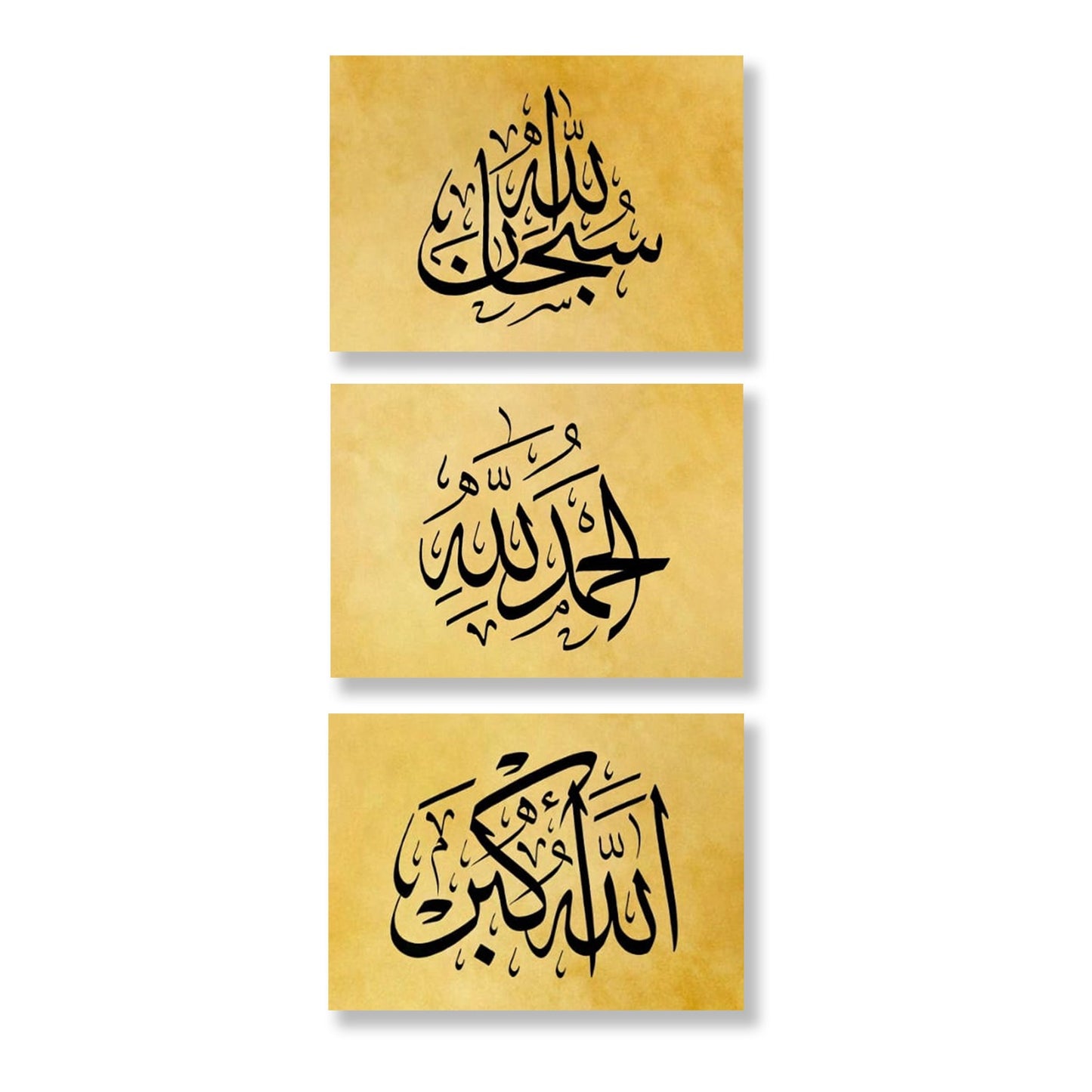Set of 3 Premium Wall Art Photo Tiles