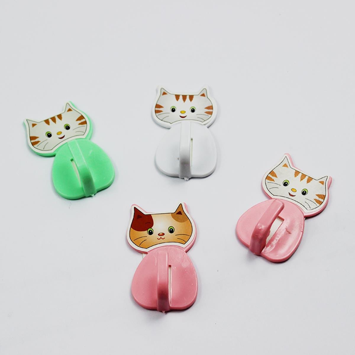 12 Pcs Cat Kitty Wall Hooks