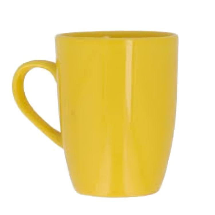 Smart and Cute Emoji Ceramic Smiley Cup with Spoon