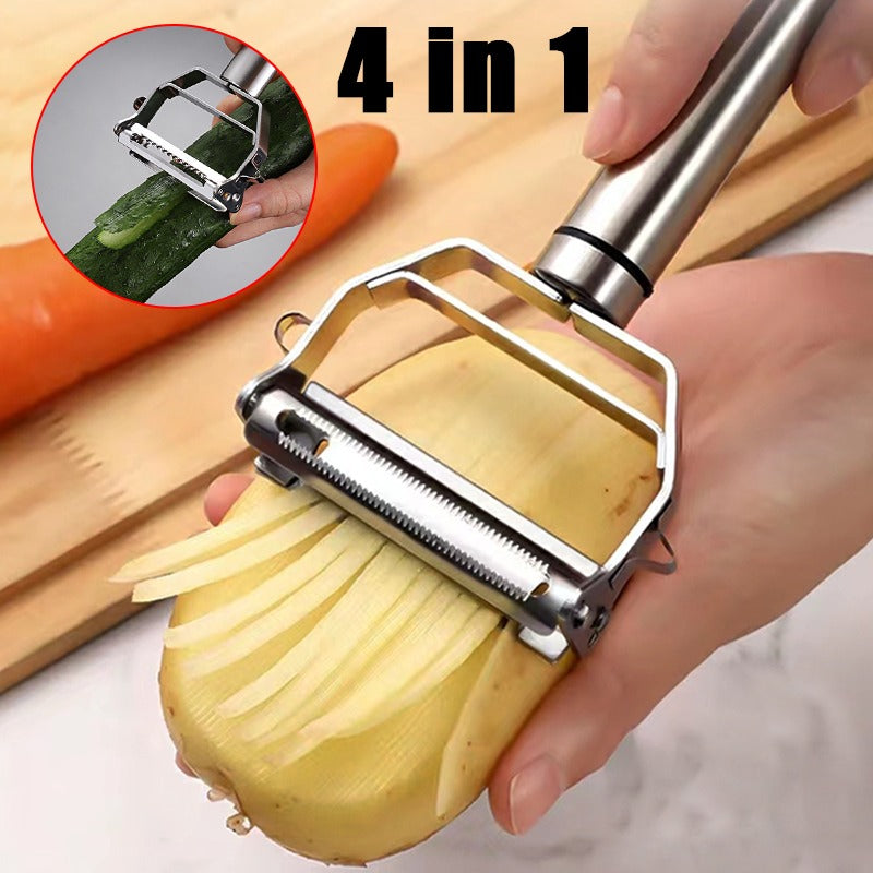 1 Set Stainless Steel Peeler &amp; Slicer